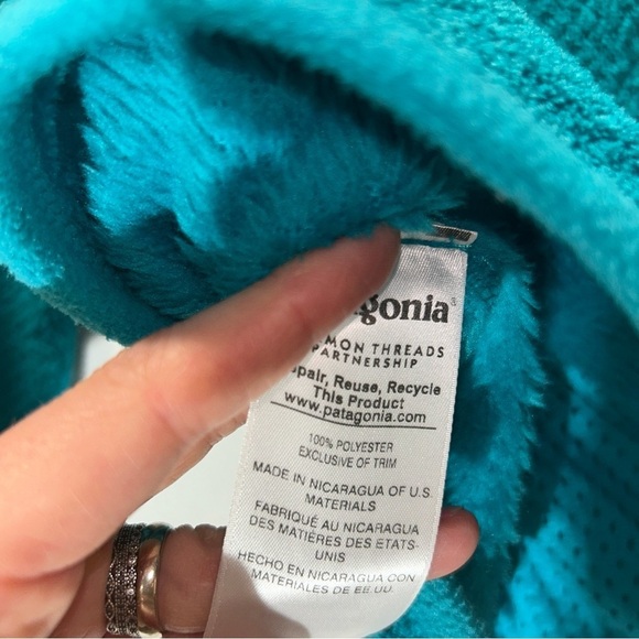 Patagonia Snap Fleece Pullover Women’s Medium - Picture 6 of 6